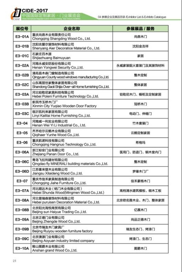 E3定制家居/木質(zhì)門(mén)（窗）館品牌預(yù)覽