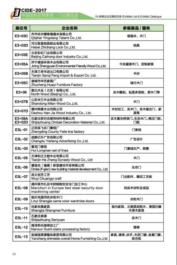E3定制家居/木質(zhì)門(mén)（窗）館品牌預(yù)覽